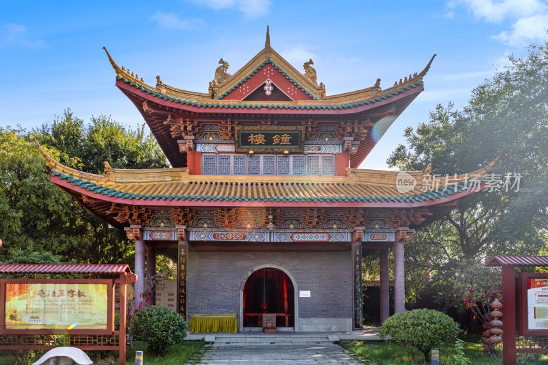 江苏省淮安景会寺的古建筑风光