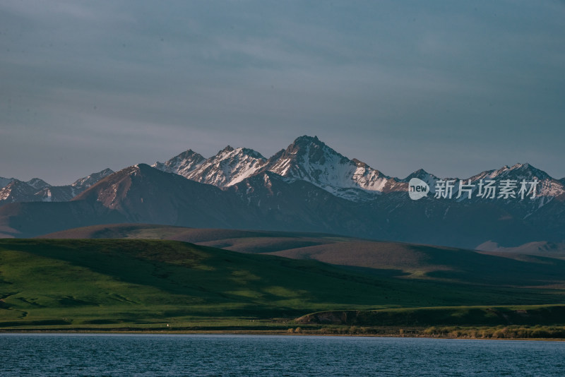 甘肃山丹军马场自然风光