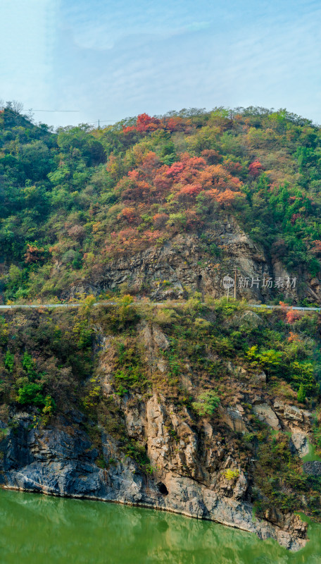 河南洛阳白云山风景区秋季风景