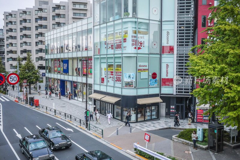 日本原宿街景