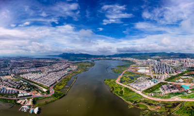 昆明草海湿地风光