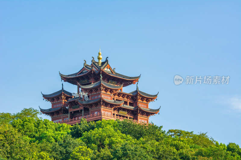 杭州标志性建筑城隍阁