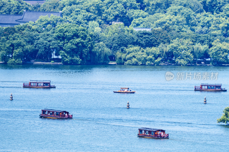 浙江省杭州市西湖的三潭印月