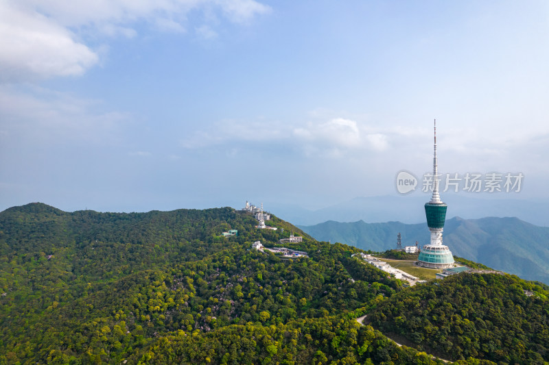 深圳梧桐山航拍图