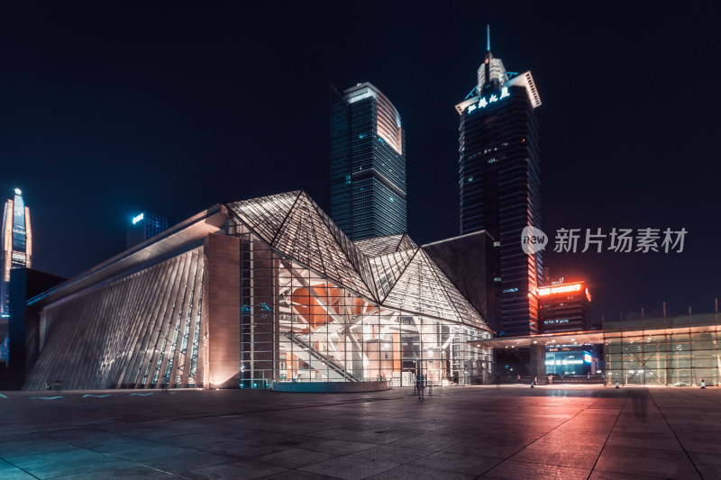 深圳音乐厅夜景
