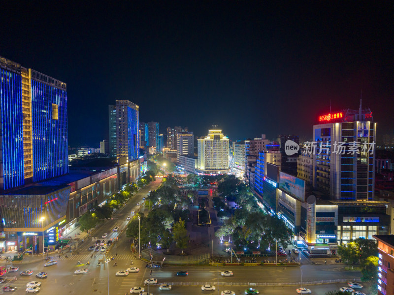 上饶中心广场夜景