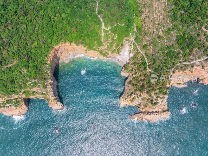 大连海之韵公园海岸线