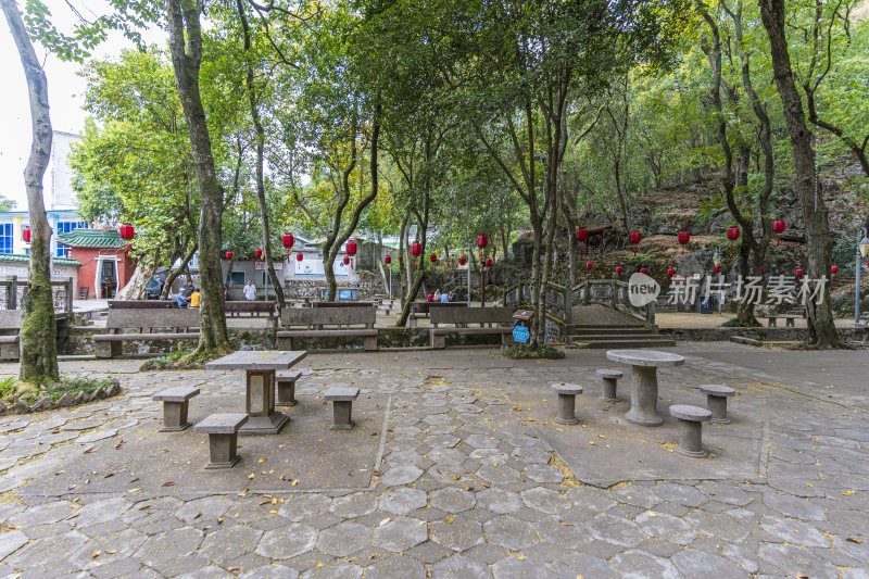 武汉江夏区白云洞景区风景