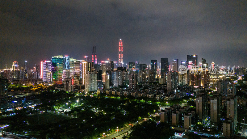 深圳福田中心区夜景