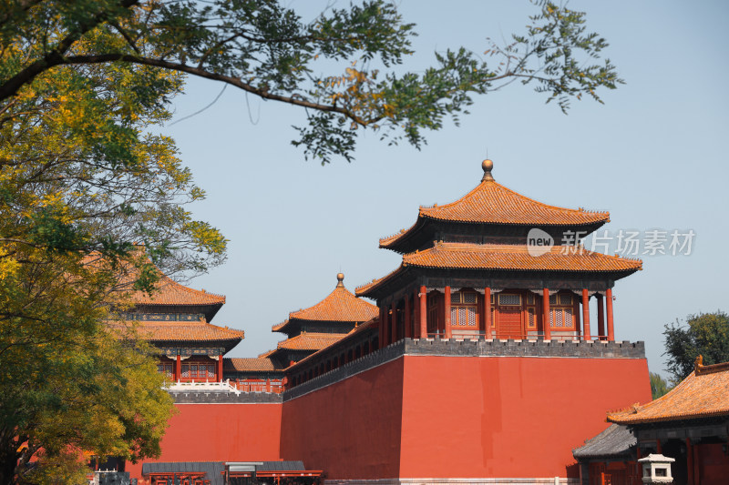 秋天的北京故宫