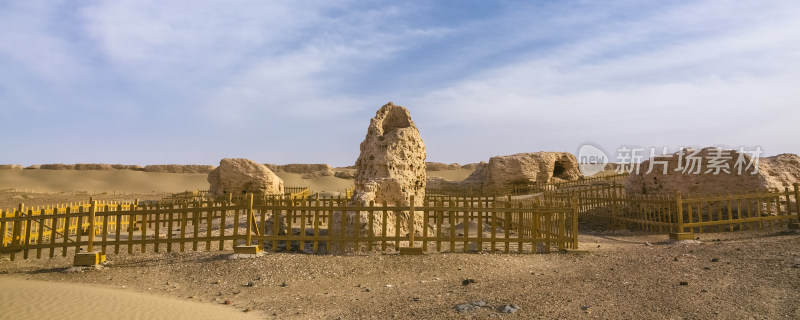 内蒙古阿拉善额济纳旗黑城遗址旅游景区