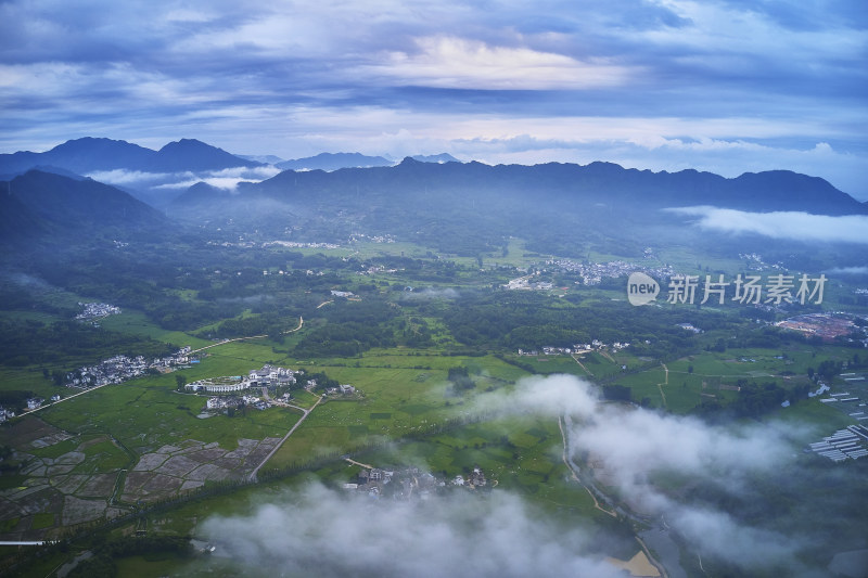 宁静的徽州乡村