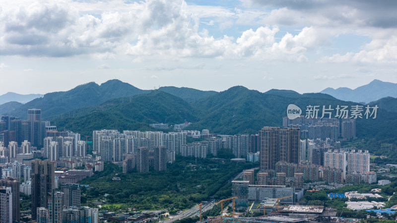 深圳福田梅林街道建筑群