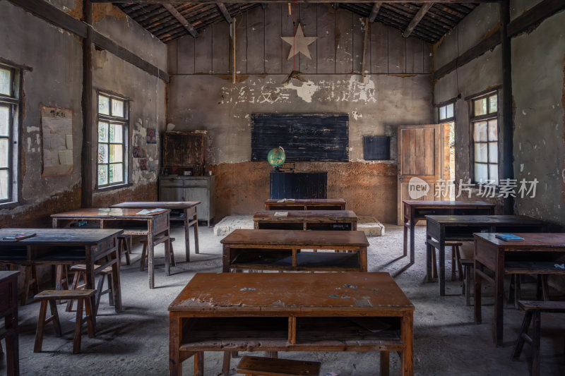 八十年代乡村老教室
