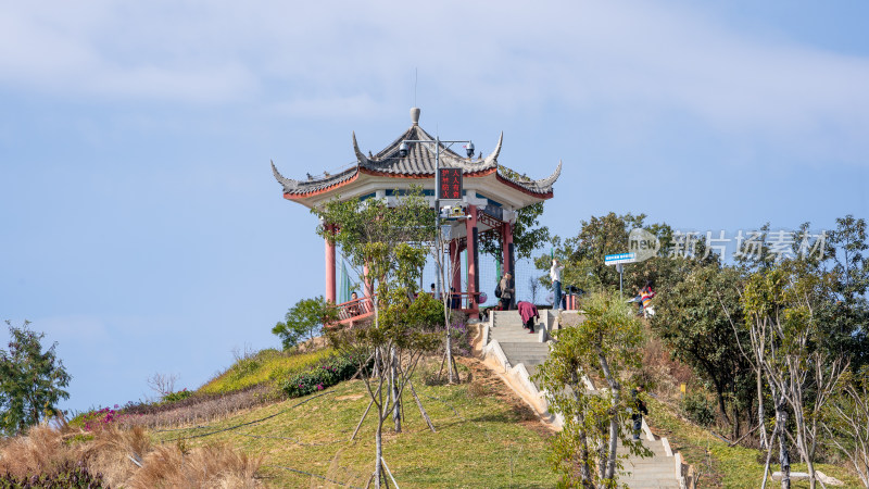 春节期间攀枝花市东华山山体体育公园综合