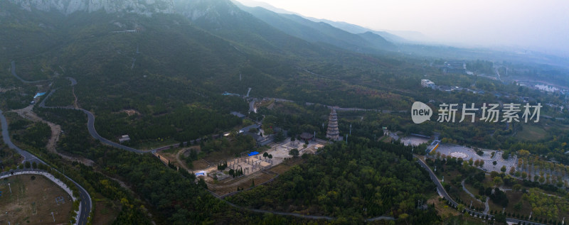 河北邯郸响堂山景区石窟常乐寺