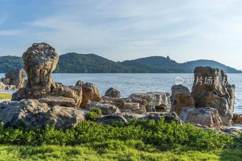 武汉东湖落雁峰景区风景