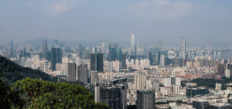 深圳南山区都市建筑风光