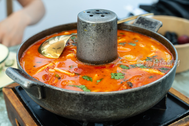 特色冬阴功美食特写