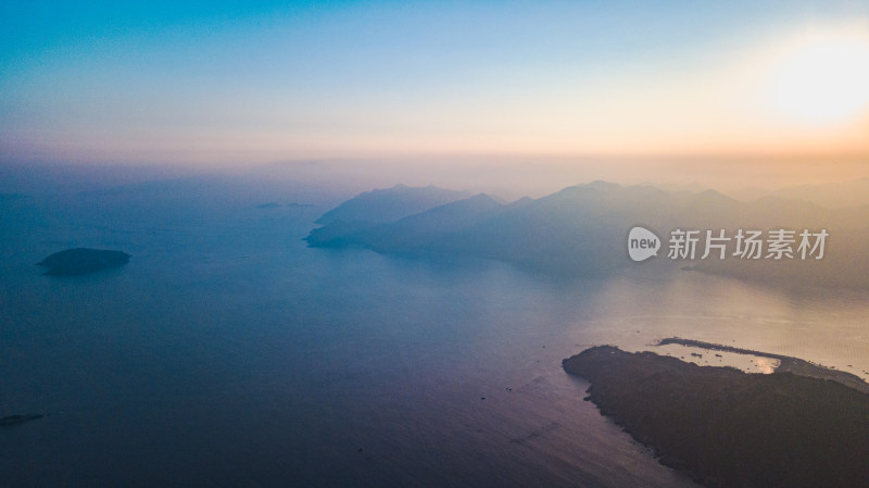 航拍海岛风光