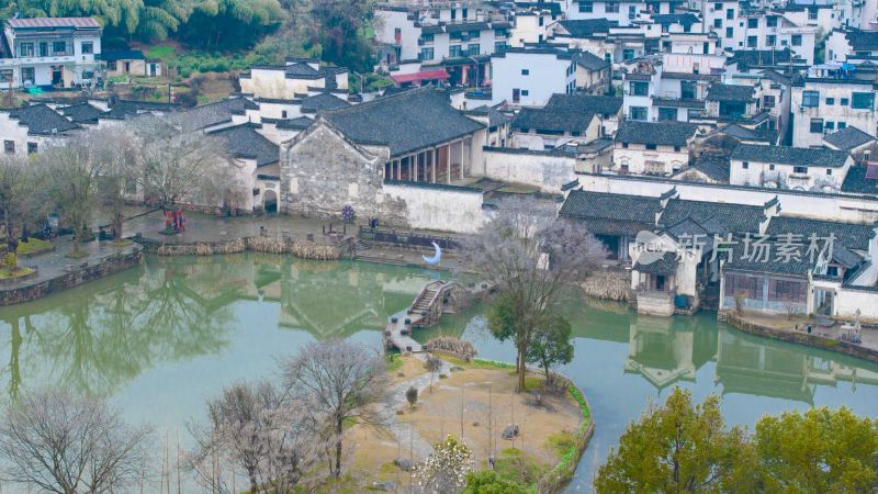 徽州呈坎村徽派古镇