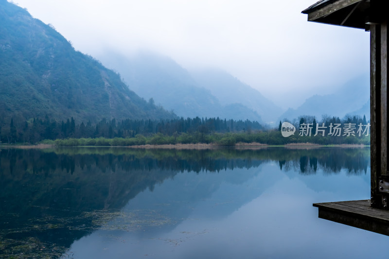 四川成都都江堰龙池景区