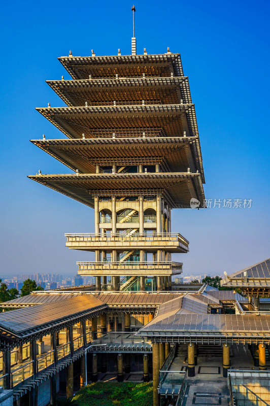 杭州临平建筑东来阁