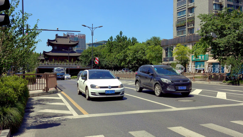 江苏扬州城市道路