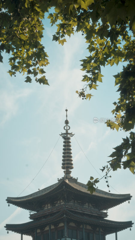 杭州西湖宝石山风景区