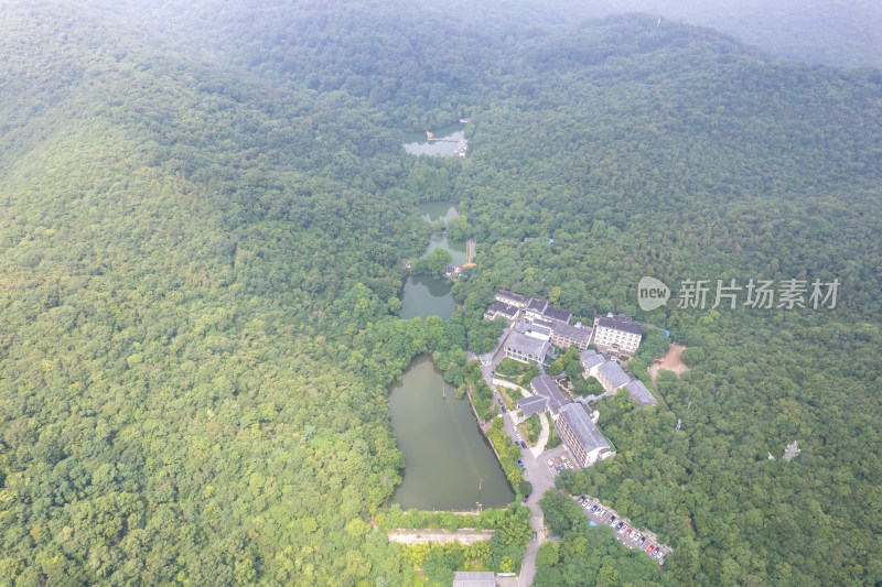 滁州琅琊山风景区航拍图