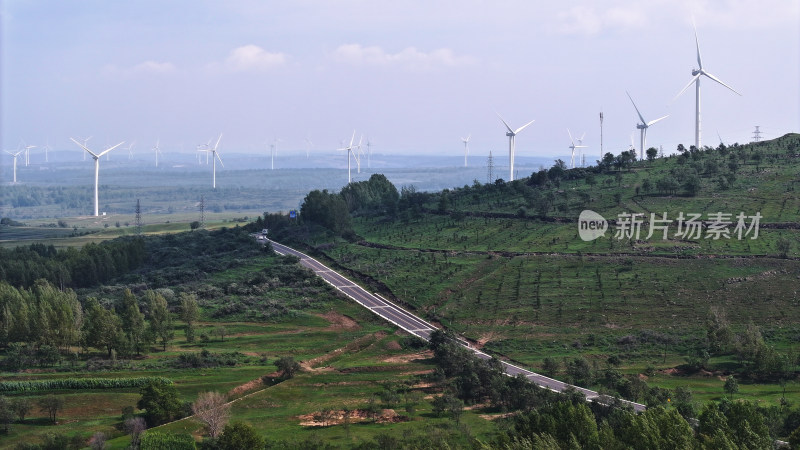 张家口坝上草原天路沿线美景