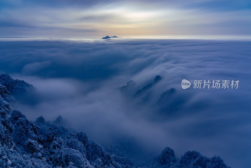 山川云海大气风景航拍