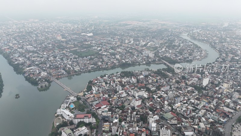 越南顺化市全景