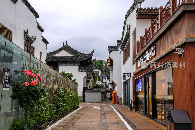 黄山市屯溪老街城市风光