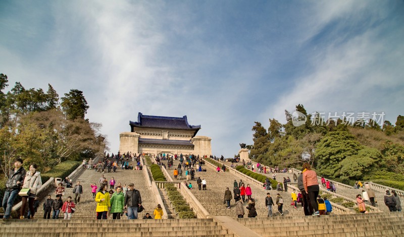 南京中山陵阶梯