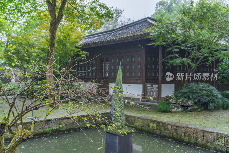 杭州宝石山连横纪念馆玛瑙寺旧址