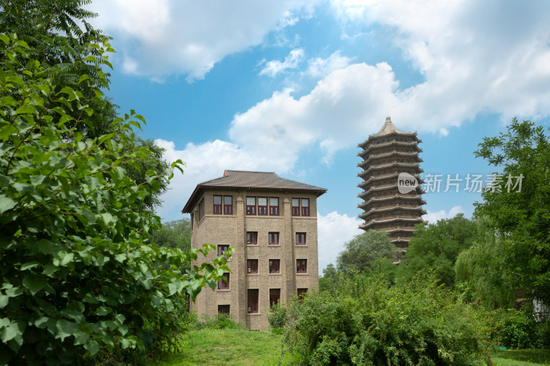 北京大学校内景色