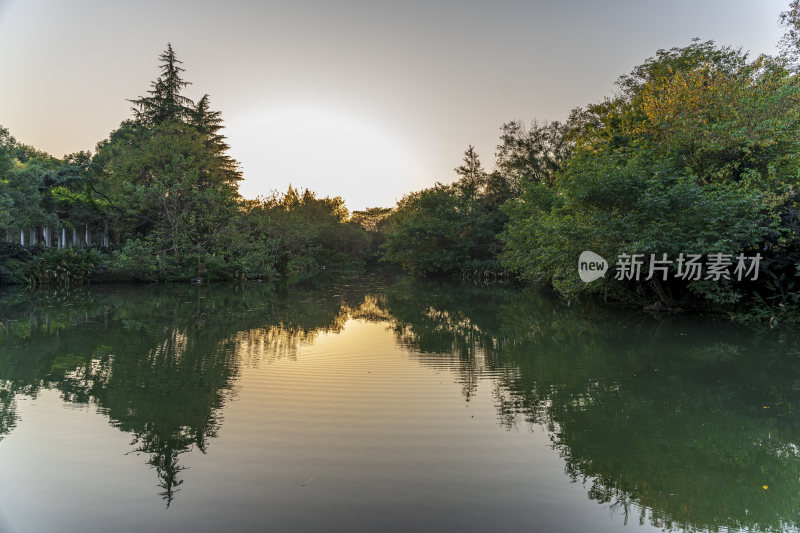 杭州西湖新梨园风景