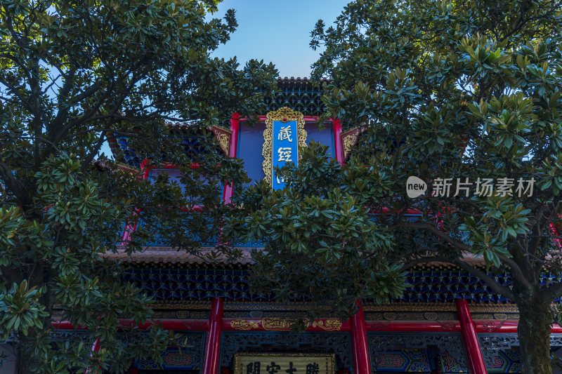 武汉汉阳区归元禅寺江南寺庙风景