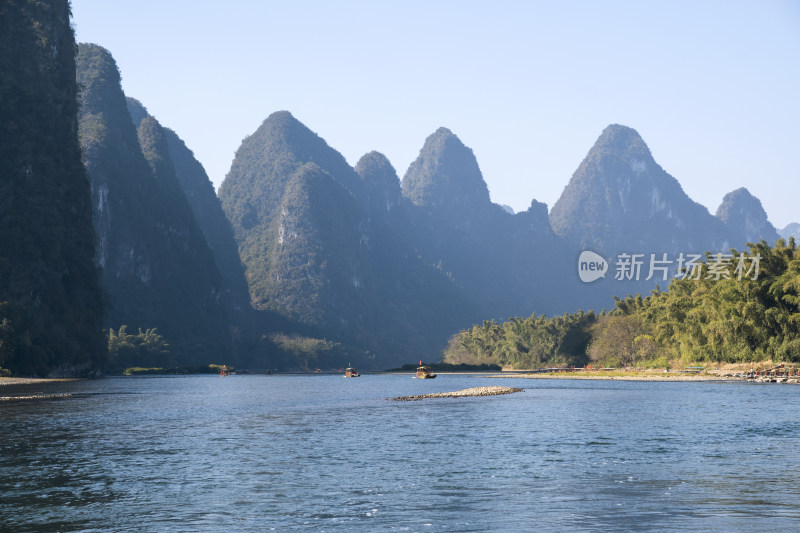 阳朔兴坪漓江山水风光