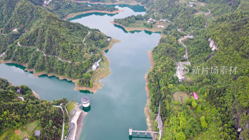 湖北恩施车坝河水库风景水资源