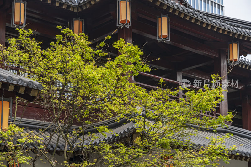 杭州拱墅区香积寺古建筑