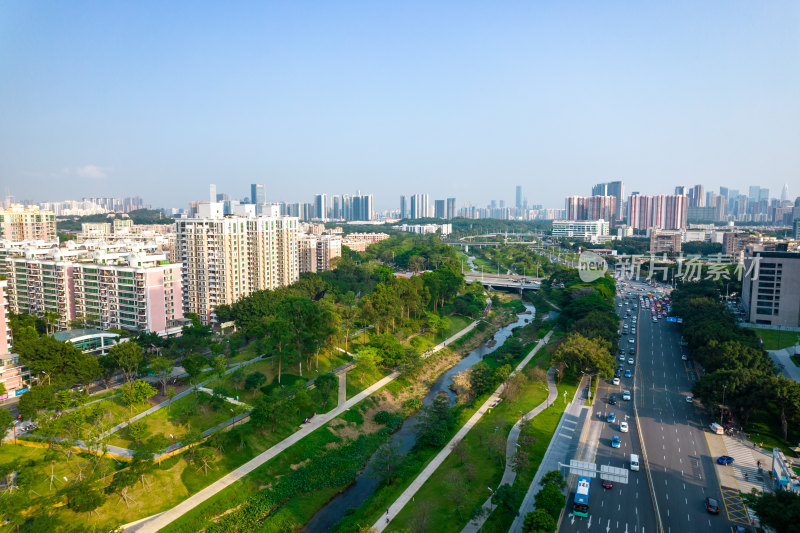 深圳大沙河碧道茶光段