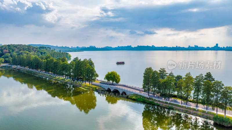 湖北武汉东湖绿道风景