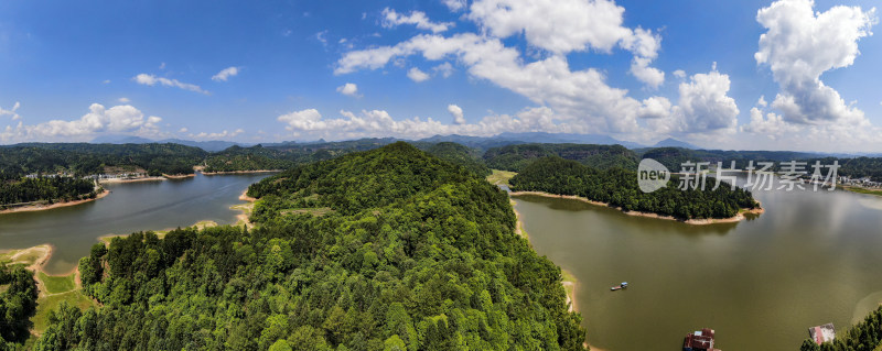 福建泰宁大金湖全景图