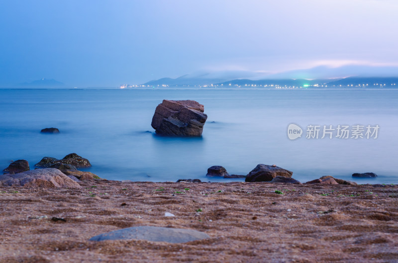 中国山东青岛太平角公园的海景