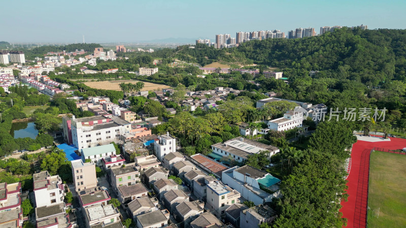 航拍广东中山孙中山故里旅游区