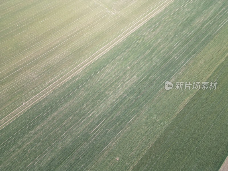 航拍田野景观