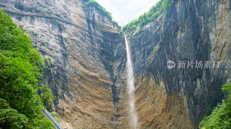 美丽湖北恩施鹿苑坪4A景区旅游景色景物