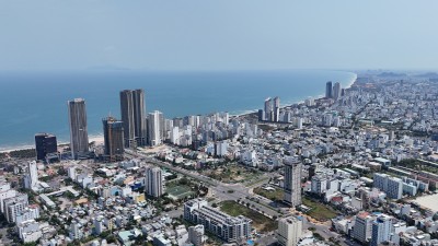 越南岘港 城市大景